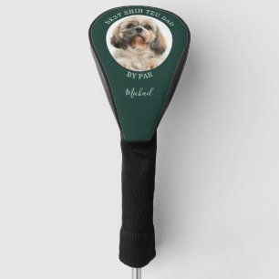 Gepersonaliseerde Beste Shih Tzu Hond Papa Foto Golfheadcover