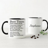 Gepersonaliseerde Beste Team Definitie Mok