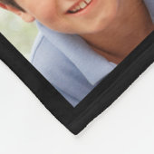 Gepersonaliseerde Beste Vader Ooit Fotocollage Vad Fleece Deken (Hoek)