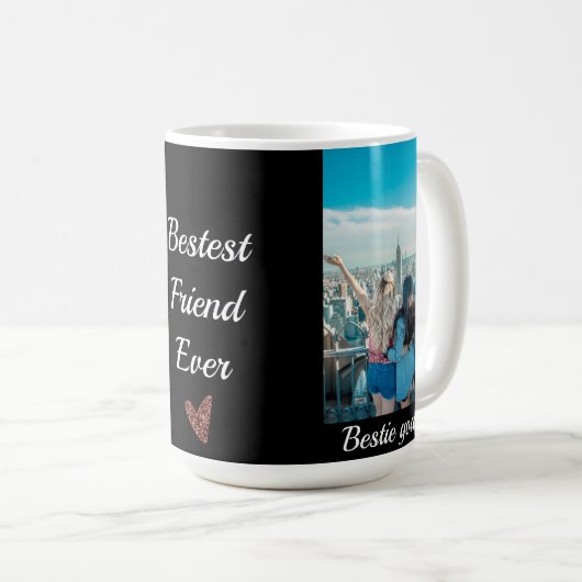 Gepersonaliseerde Beste Vriend Bestie Je bent mijn Koffiemok (Voorkant rechts)