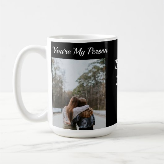 Gepersonaliseerde Beste Vriend Bestie Je bent mijn Koffiemok (Links)