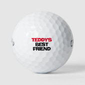 Gepersonaliseerde Beste Vriend Grappig Golfballen (Voorkant)