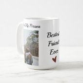 Gepersonaliseerde beste vriend Je bent mijn persoo Koffiemok (Voorkant links)