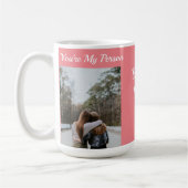Gepersonaliseerde beste vriend Je bent mijn persoo Koffiemok (Links)