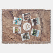 Gepersonaliseerde beste vrienden 6 Foto Aangepast  Deken (Voorkant)