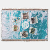 Gepersonaliseerde beste vrienden 6 Foto Aangepast  Deken (Voorkant)