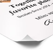 Gepersonaliseerde Beste Vrienden Foto Poster, Vrie Afdruk (Hoek)