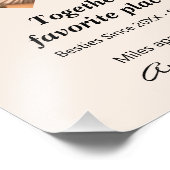 Gepersonaliseerde Beste Vrienden Foto Poster, Vrie Foto Afdruk (Hoek)