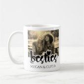 Gepersonaliseerde beste vrienden – Modern minimali Koffiemok (Links)