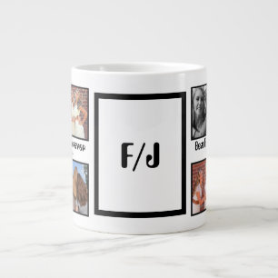 Gepersonaliseerde beste vrienden voor altijd 4 fot grote koffiekop