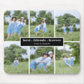 Gepersonaliseerde beste vrienden voor altijd 6 fot muismat (Voorkant)