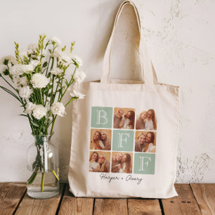 Gepersonaliseerde beste vrienden voor altijd 6 Fot Tote Bag