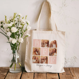 Gepersonaliseerde beste vrienden voor altijd 6 Fot Tote Bag