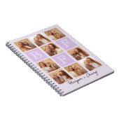 Gepersonaliseerde beste vrienden voor altijd 9 Fot Notitieboek (Rechterzijde)