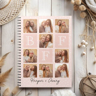 Gepersonaliseerde beste vrienden voor altijd 9 Fot Notitieboek