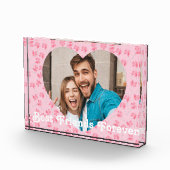 Gepersonaliseerde beste vrienden voor altijd fotoblokken (Rechts)