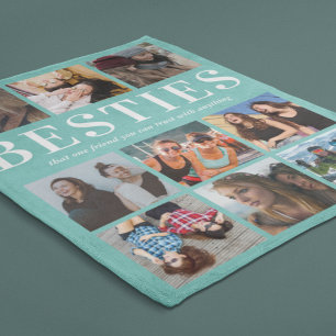 Gepersonaliseerde Bestie Gift   Beste vriend Fleece Deken
