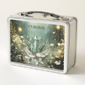 Gepersonaliseerde betoverde bos magische kristalle (Achterkant)