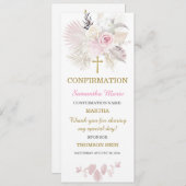 Gepersonaliseerde bevestiging Meisje Gebed Kaart (Voorkant / Achterkant)