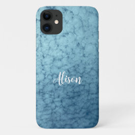 Gepersonaliseerde Bewolkte Blauwe Hemel Case-Mate iPhone Case