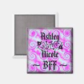Gepersonaliseerde BFF-magneet Magneet (Voorkant / Achterkant)