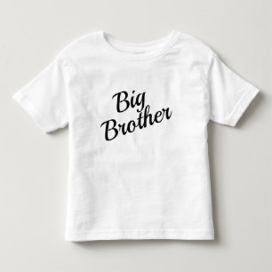 Gepersonaliseerde Big Brother typografie Peuter T- Kinder Shirts