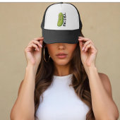 Gepersonaliseerde Big Dill Green Pickle Grappig Trucker Pet