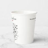 Gepersonaliseerde Big Family Tree (20 namen) Papieren Bekers (Links)