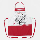 Gepersonaliseerde Big Family Tree (20 namen) Schort (Voorkant)