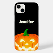 Gepersonaliseerde Big Happy Jack-O-Lantern Case-Mate iPhone Case (Achterkant)