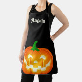 Gepersonaliseerde Big Happy Jack-O-Lantern Schort (Insitu)