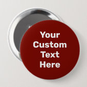 Gepersonaliseerde Big Pin-On Button (Voorkant /achterkant)