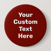 Gepersonaliseerde Big Pin-On Button (Voorkant)