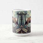 Gepersonaliseerde Bighorn Schaap op een Rocky Outc Koffiemok (Center)