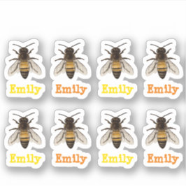 gepersonaliseerde bij sticker