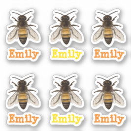 gepersonaliseerde bij sticker