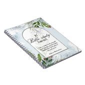 Gepersonaliseerde Bijbelstudie Naam en geloofsbijb Notitieboek (Rechterzijde)