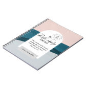 Gepersonaliseerde Bijbelstudie Naam en geloofsbijb Notitieboek (Linkerzijde)