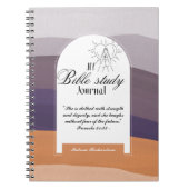 Gepersonaliseerde Bijbelstudie Naam en geloofsbijb Notitieboek (Voorkant)