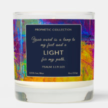 Gepersonaliseerde Bijbelvers Geurkaars