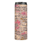 Gepersonaliseerde Bijbelverzen Thermosbeker (Achterkant)