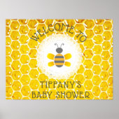 Gepersonaliseerde bijen of honingbijen met Poster (Voorkant)