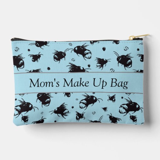 Gepersonaliseerde bijenaccessoirezak etui (Achterkant)