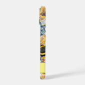 Gepersonaliseerde bijenharmonie iPhone 15 case (Linkerkant)