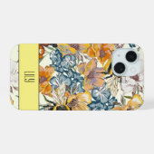 Gepersonaliseerde bijenharmonie iPhone 15 case (Achterkant horizontaal)