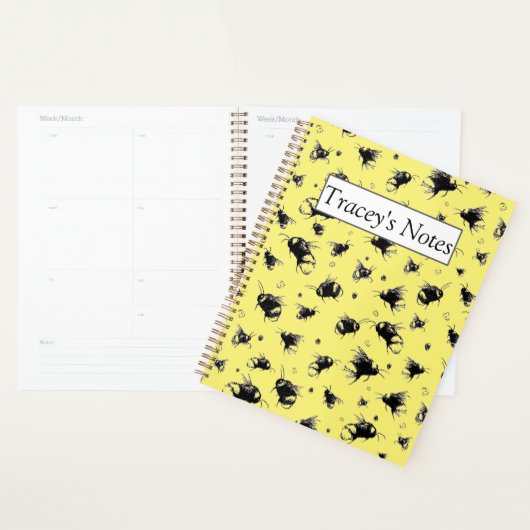 Gepersonaliseerde bijenplanner | Kerstcadeau voor Planner (Display)