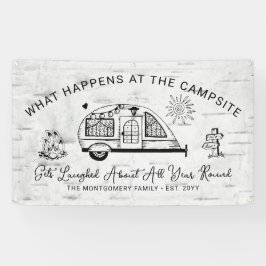 Gepersonaliseerde bijtende racebestrijding spandoek