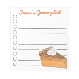 Gepersonaliseerde bijzondere lijst van suikerhoude notitieblok