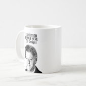 Gepersonaliseerde Bill Clinton Koffiemok (Voorkant links)