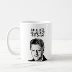 Gepersonaliseerde Bill Clinton Koffiemok